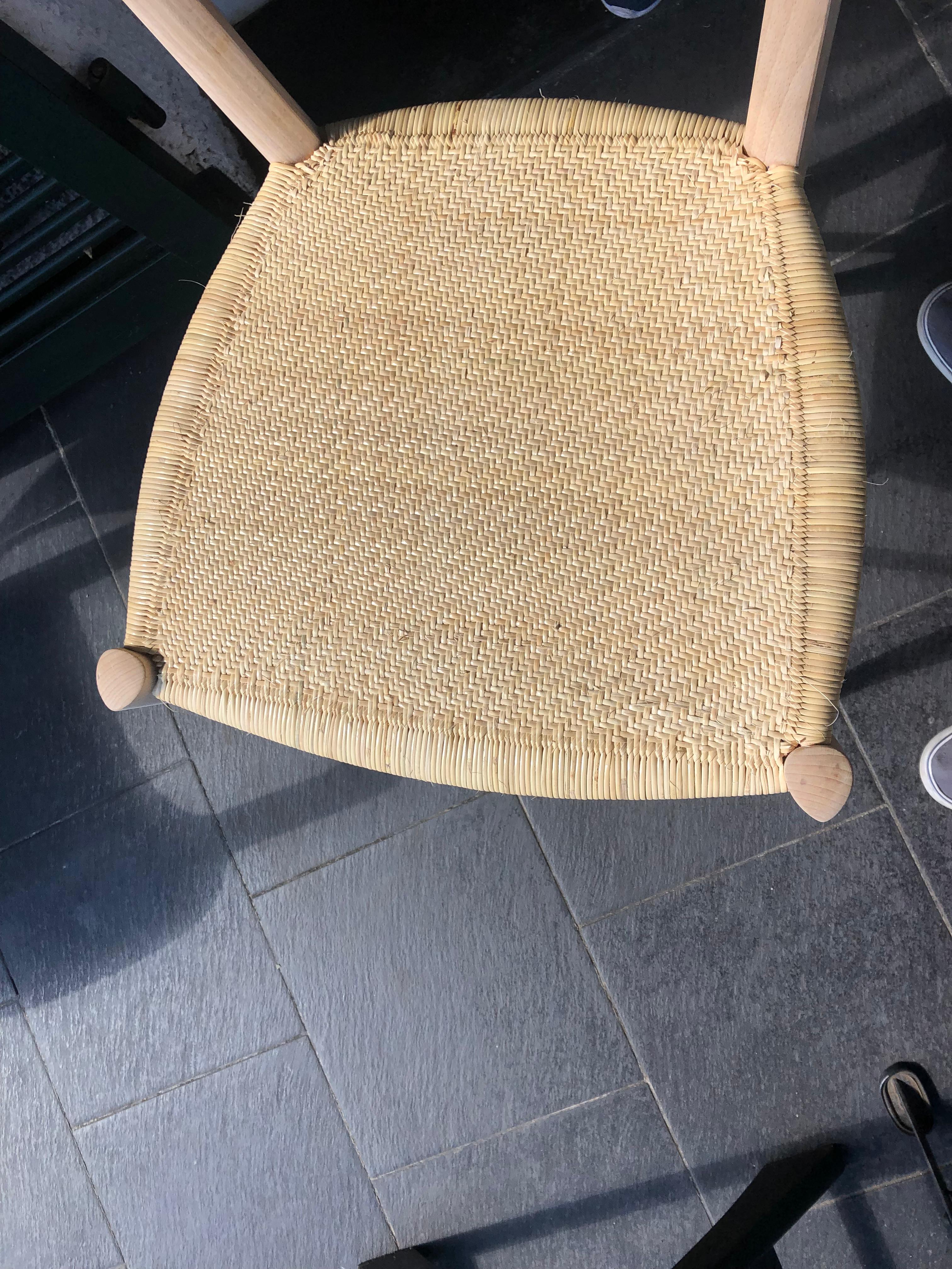 Impagliatura Chiavari completata