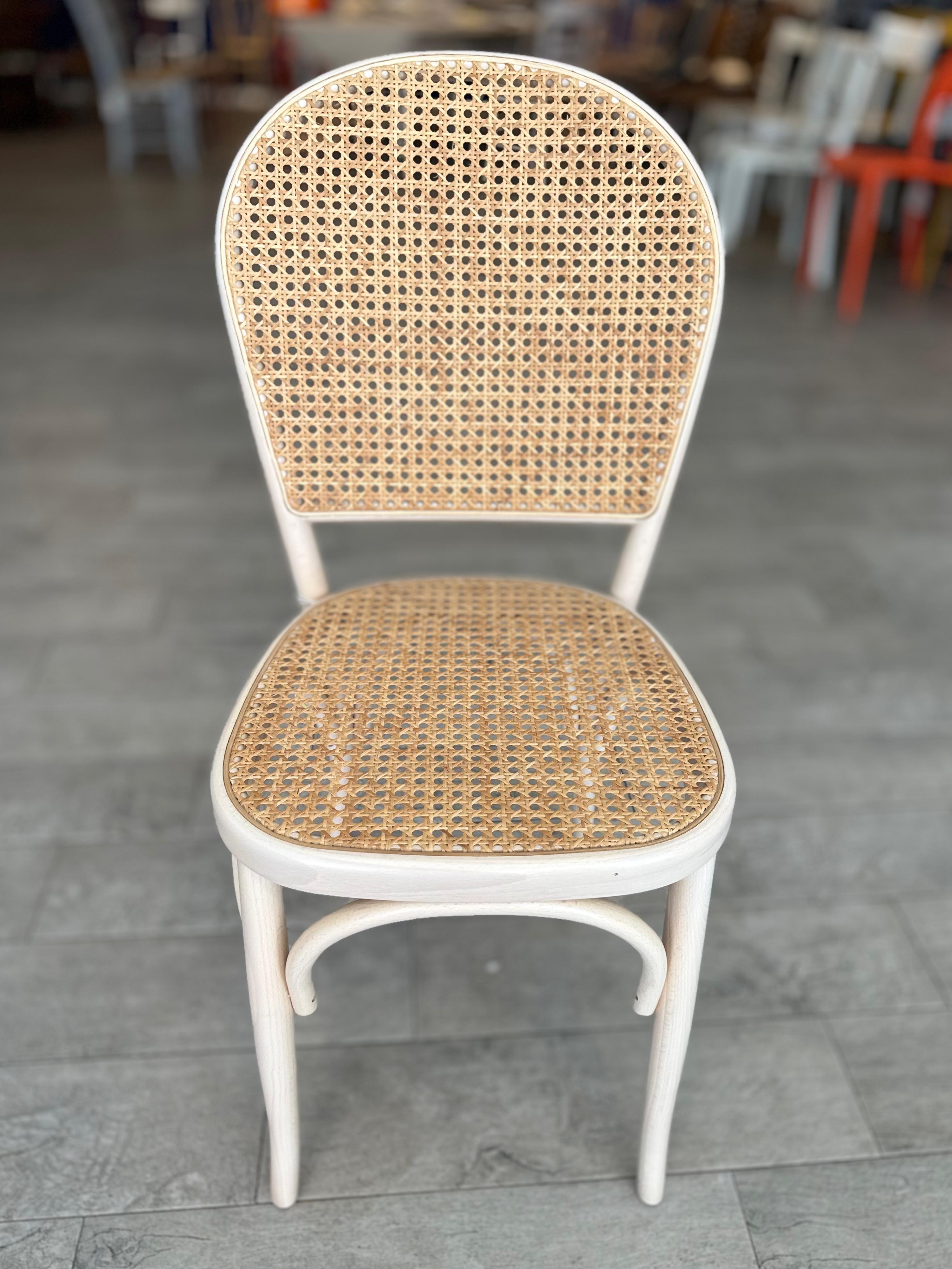 Sedia con paglia Vienna restaurata